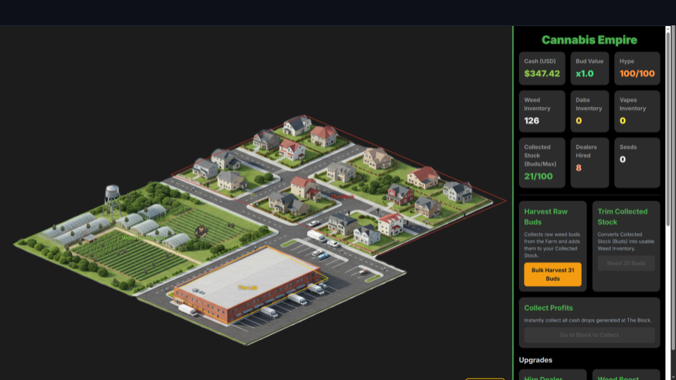 Idle Cannabis Empire 1.0