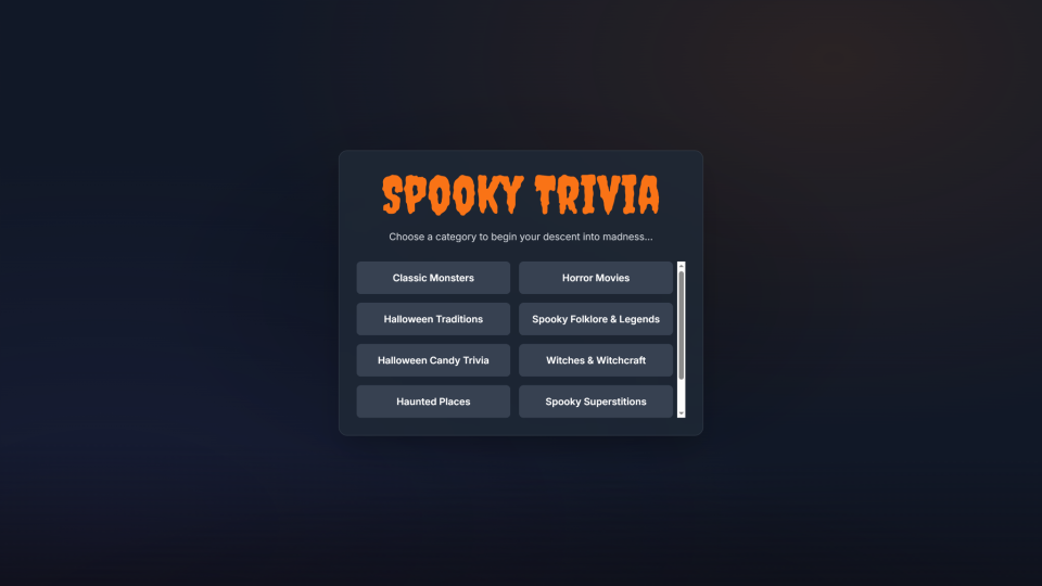 Halloween Trivia