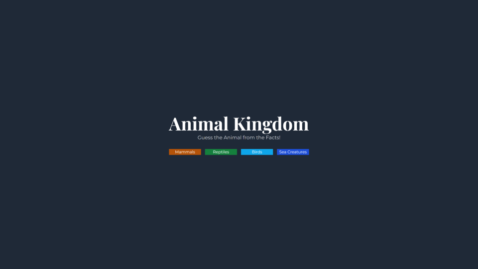 Animal Kingdom 1.0