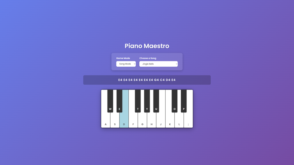 Piano Maestro