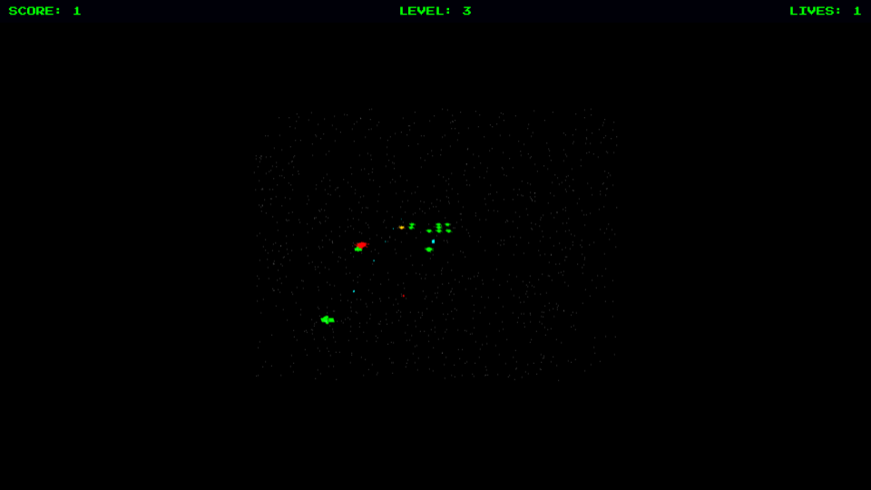 3D Endless Space Invaders