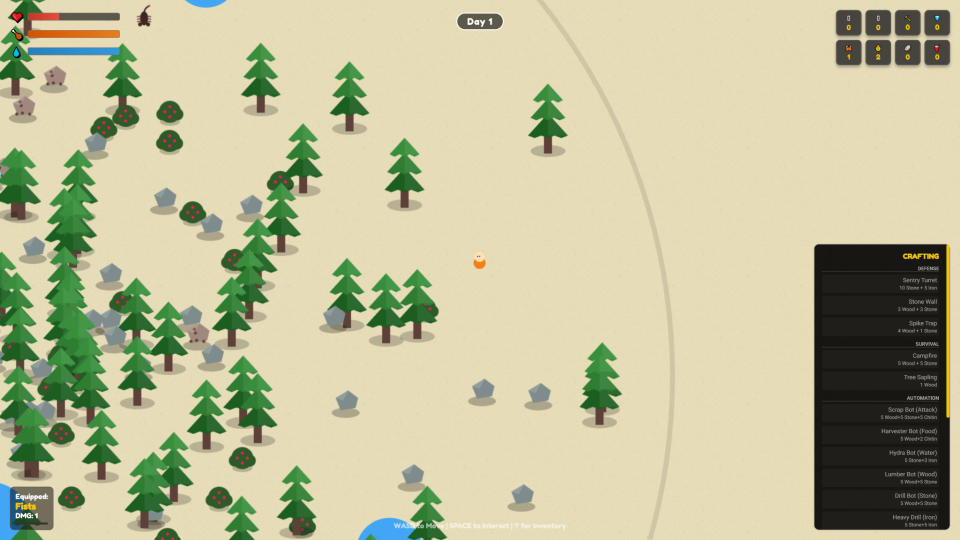 Solitary Sands: Survival