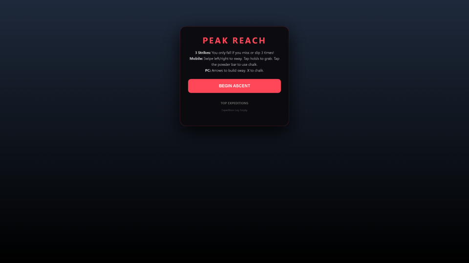 Peak Reach - Pro Climber